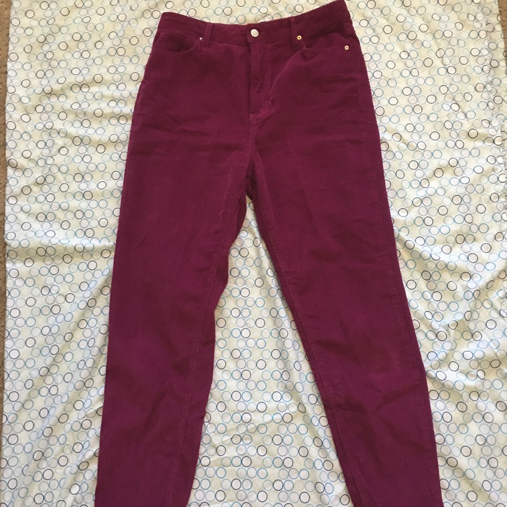 Corduroy Mom Jeans